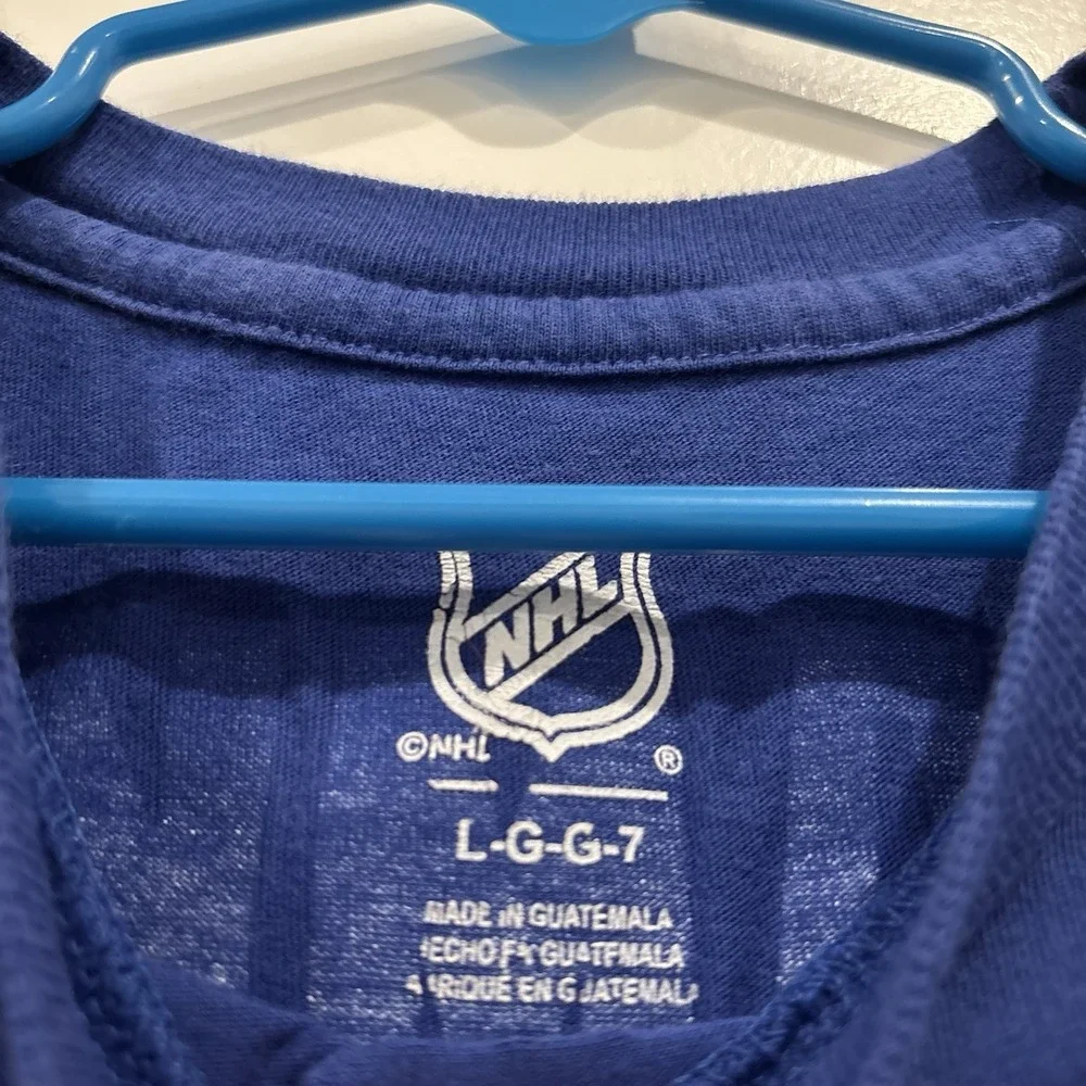 Steven‎ Stamkos Tampa Bay Lightning Autograph Hockey NHL Youth Kids L Shirt 91